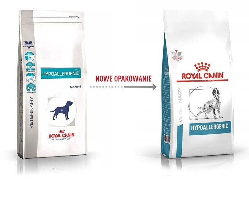 Royal Canin Hypoallergenic Moderate Calorie Canine Dry Dog Food 14kg