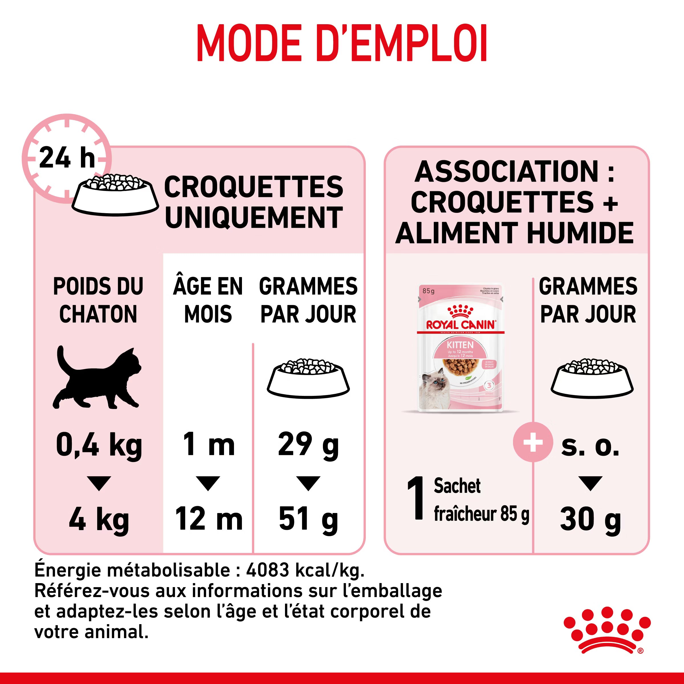 Royal Canin Kitten pour chaton