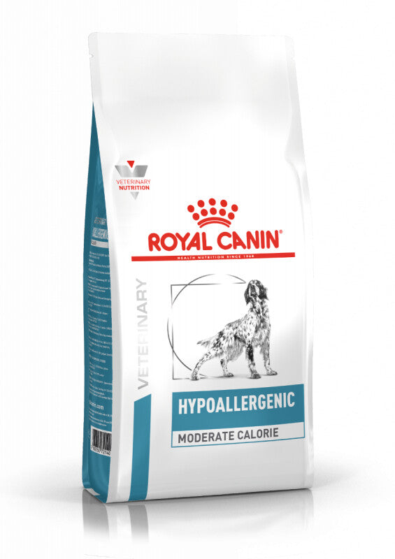 Royal Canin Hypoallergenic Moderate Calorie Canine Dry Dog Food 14kg